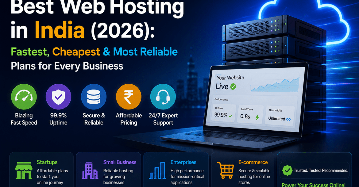 Best Web Hosting in India (2026)