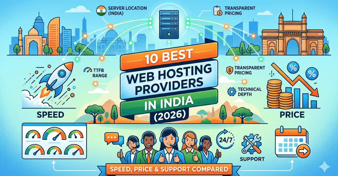 10 Best Web Hosting Providers in India (2026)