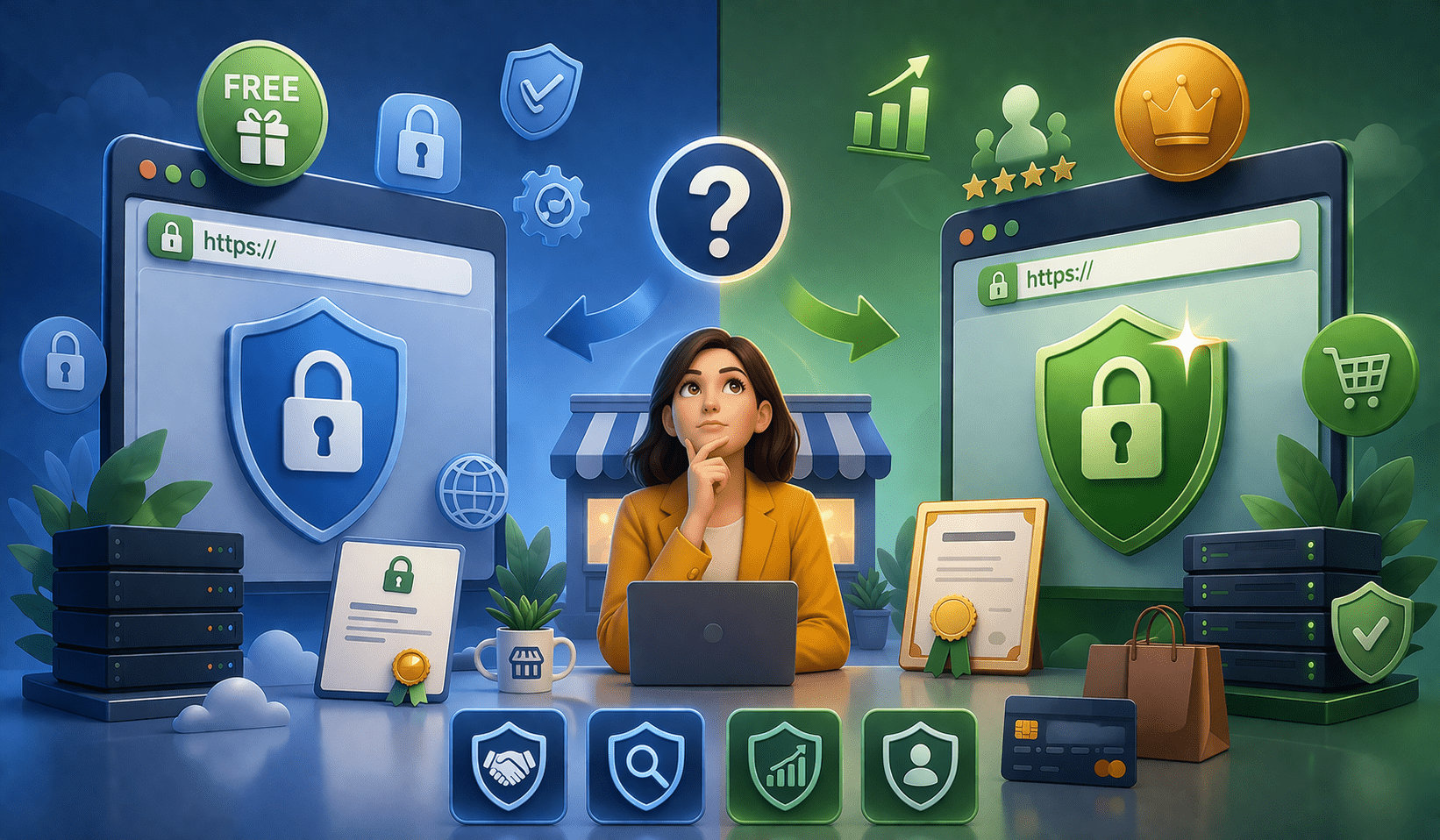 free ssl vs paid ssl certificate